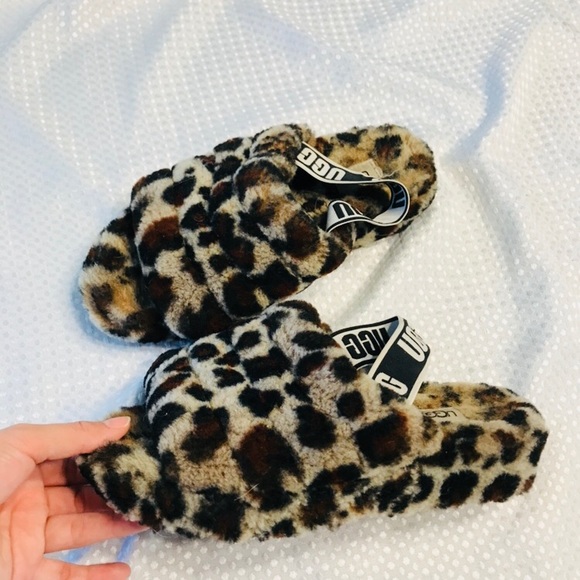 Ugg leopard slippers - Picture 6 of 8